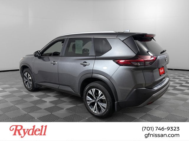 2023 Nissan Rogue — rear three-quarter view