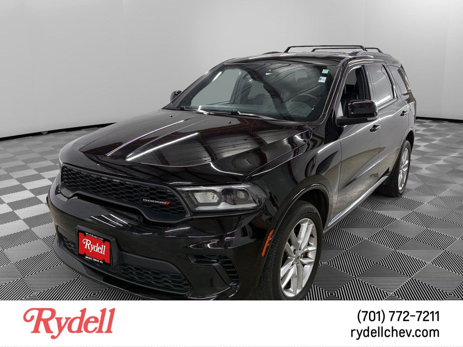 2024 Dodge Durango GT Plus in Black — front three-quarter view