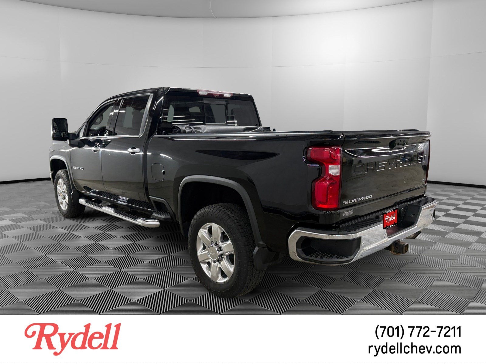 2021 Chevrolet Silverado 2500 HD — rear three-quarter view